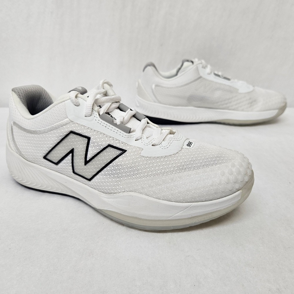 New Balance FuelCell‎ 996 V6 Tennis Shoes WCH996W6 White Black Womens 7.5 Wide